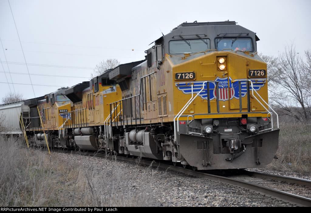 Manifest waits for clearance to continue south